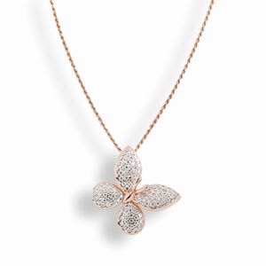 Collana in argento 925 e zirconi