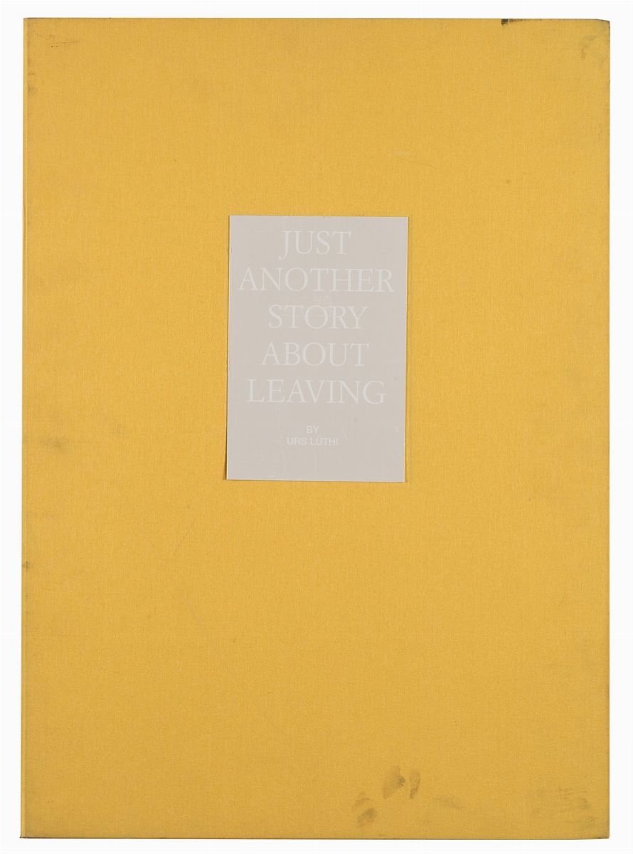Urs Lüthi - Just Another Story about Leaving - Portfolio di Nove stampe ultrachrome del 2006