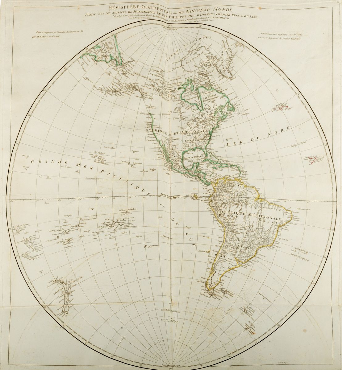 Jean Baptiste Bourguignon D'anville - Atlas General