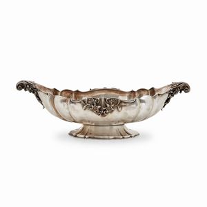 A silver centrepiece, Italy, 20th century