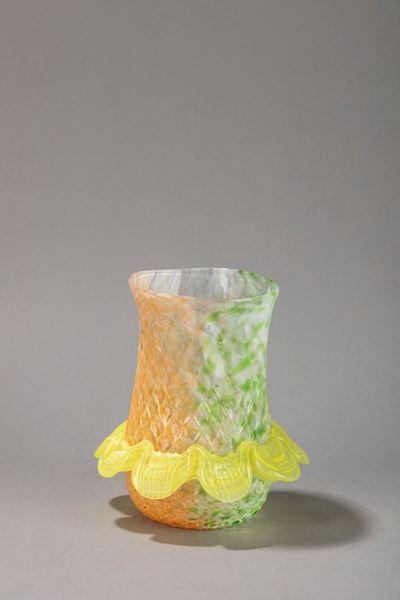 Goti de Fornasa, Bicchiere in vetro soffiato di Murano, 1990 ca.