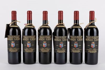 Verticale Biondi Santi Annata 1996-1998