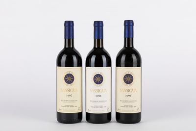Verticale Sassicaia 1997-1999