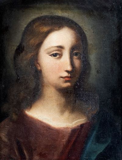 Cristo fanciullo, olio su tela