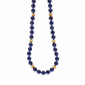 Collana con lapislazzuli