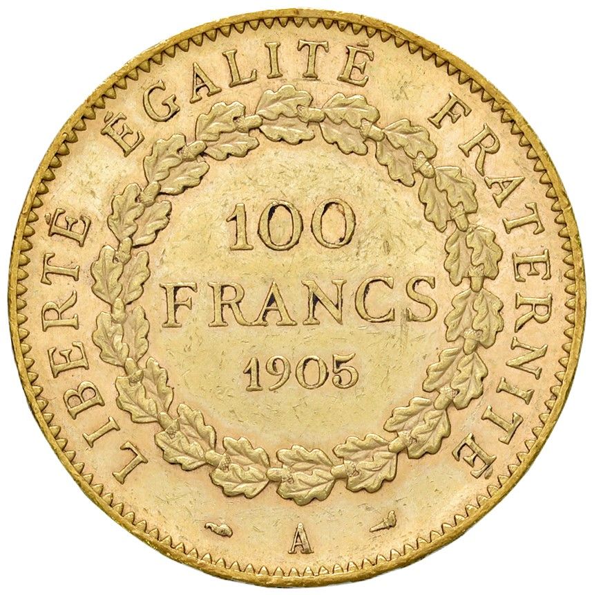 Francia, 100 franchi 1905, Parigi