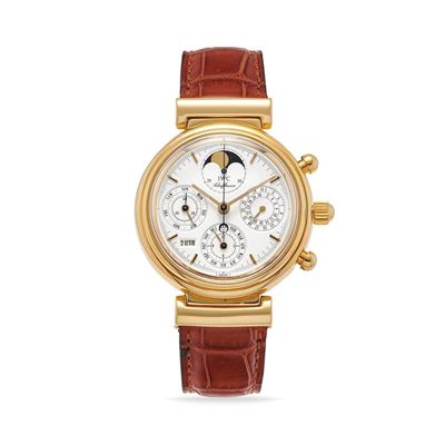 Da Vinci, Calendario perpetuo e cronografo, oro 18k, anni '90