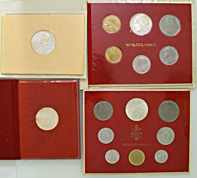 Vaticano, Serie di monete commemorative e da collezione