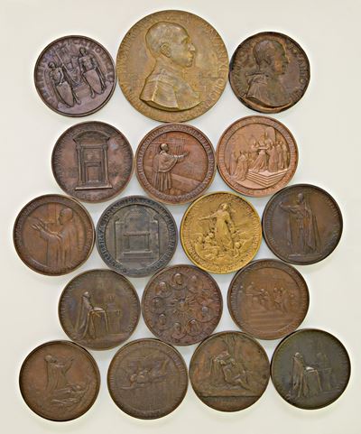 Medaglie in rame commemorative del Vaticano, Pio XII (1939-1958)