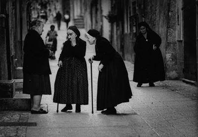Scanno - Stampa ai sali d'argento su carta politenata