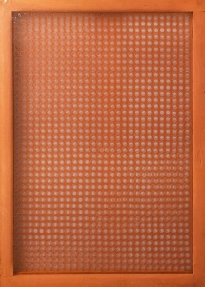 Plas, Volume a moduli sfasati, plastica fustellata su doppio telaio, 1959-1962
