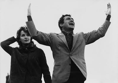 Ugo Tognazzi in "rogopag", il Pollo Ruspante