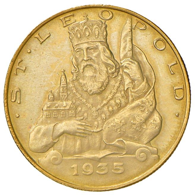 Austria, Repubblica (dal 1918), 25 scellini, 1935