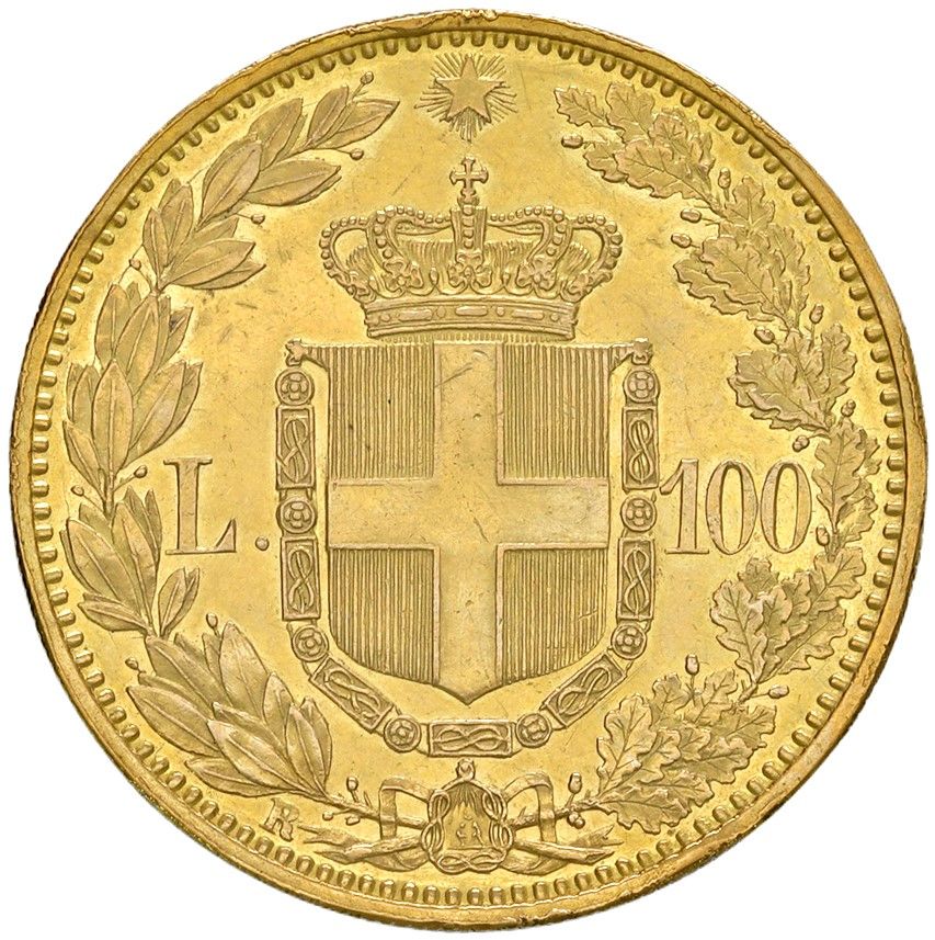 Regno d'Italia, Moneta da 100 lire, 1888, Umberto I