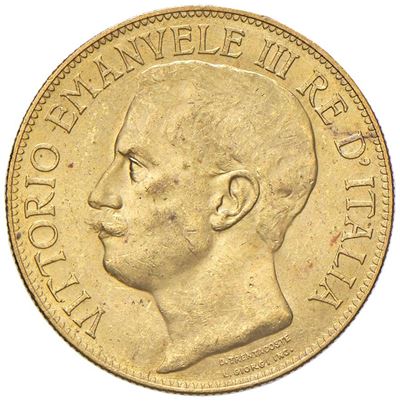 REGNO D'ITALIA, Vittorio Emanuele III, 50 lire, 1911