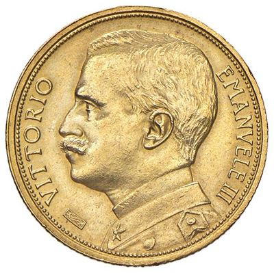 Regno d'Italia, Vittorio Emanuele III, 20 lire del 1912 in oro