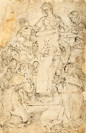 La Madonna appare ad un domenicano nel Convento di Soriano Calabro