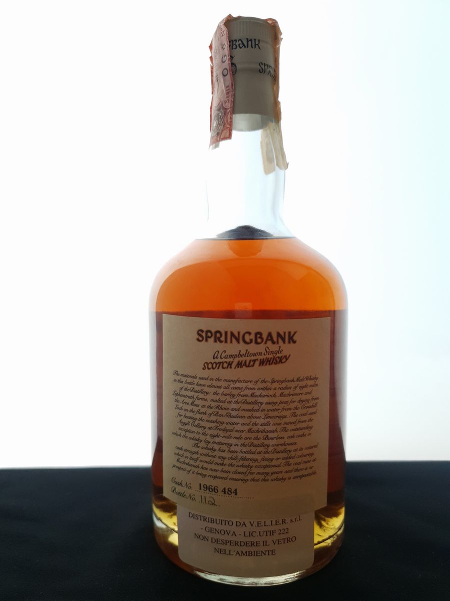 Scozia - Springbank 31 YO Local Barley, Single Scotch Malt Whisky