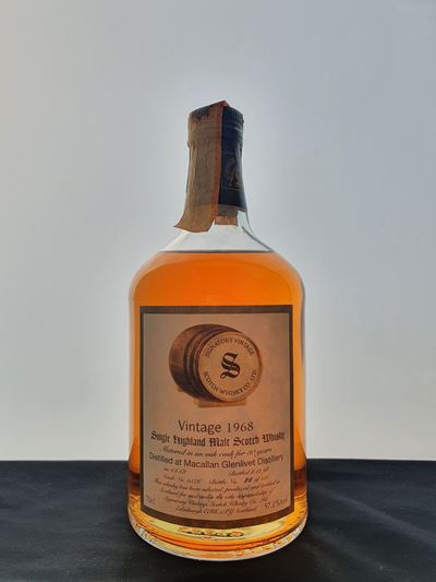Macallan, Signatory Vintage 30 YO, Distillato nel 1968, Bottiglia N. 86/156