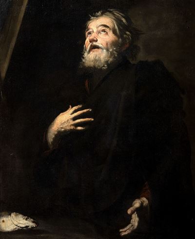 Francesco Fracanzano, Sant'Andrea, olio su tela