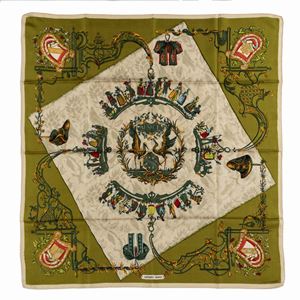Hermès - Foulard Alsace-Enseignes