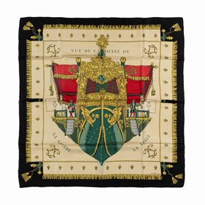 La Réale Silk Twill scarf