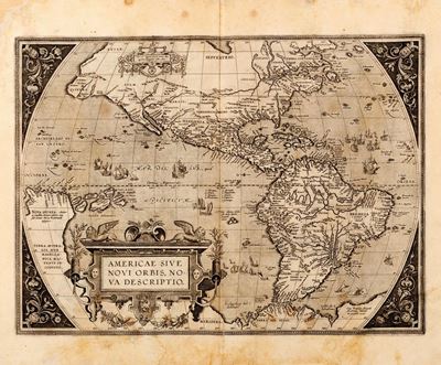 Americae Sive Novi Orbis Nova Descriptio