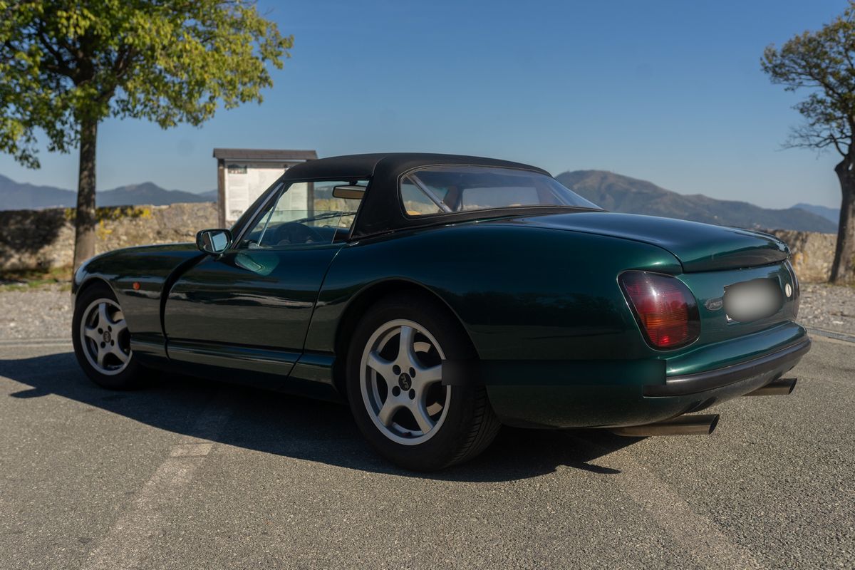 Chimaera 400 (TVR), Vettura d'epoca del 1996 con motore HC e telaio n. SDLDCC4P9TB011137