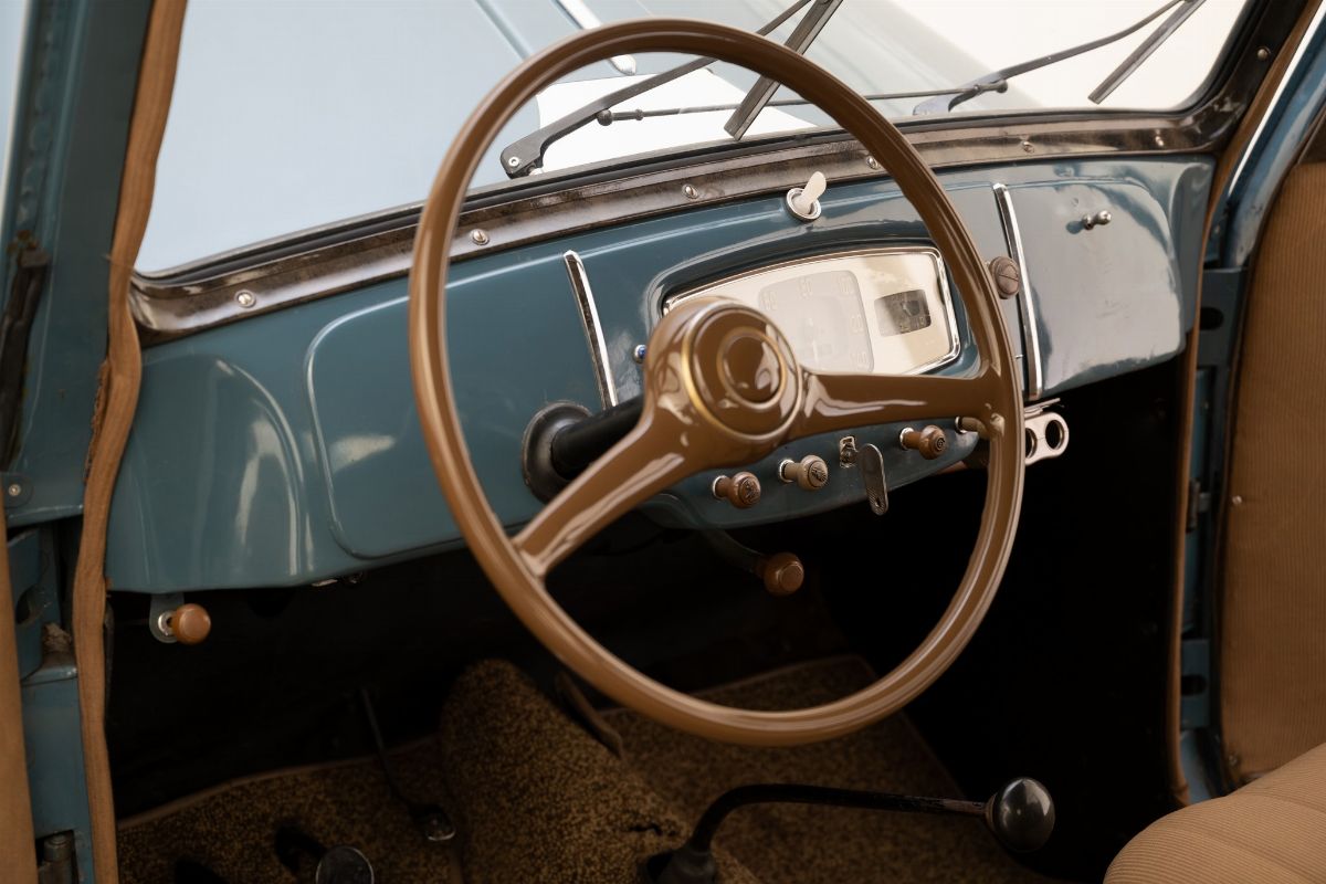 Fiat 1100 B, Auto d'epoca ex Mille Miglia 1950, completamente restaurata