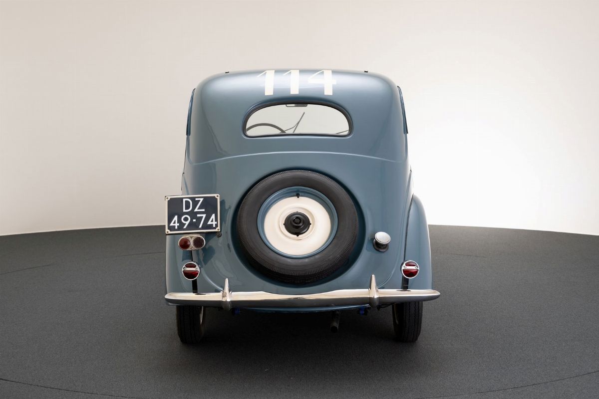 Fiat 1100 B, Auto d'epoca ex Mille Miglia 1950, completamente restaurata