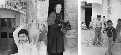 Matera, i Sassi - Due stampe alla gelatina ai sali d'argento, 1960