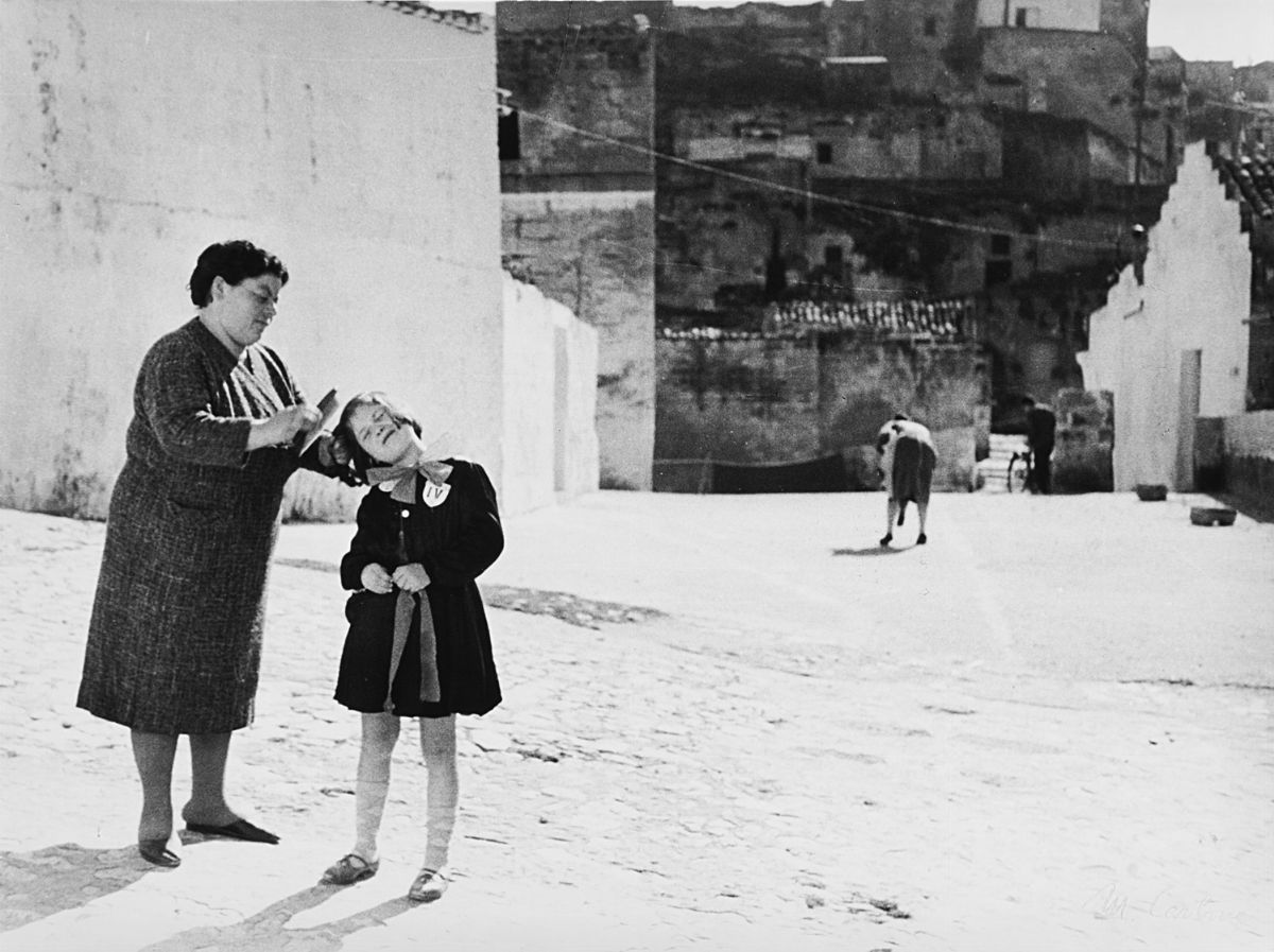 Mario Carbone - Matera, i Sassi - Tre stampe alla gelatina ai sali d'argento