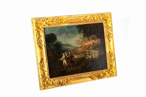 The escape of Loth and his daughters from Sodom