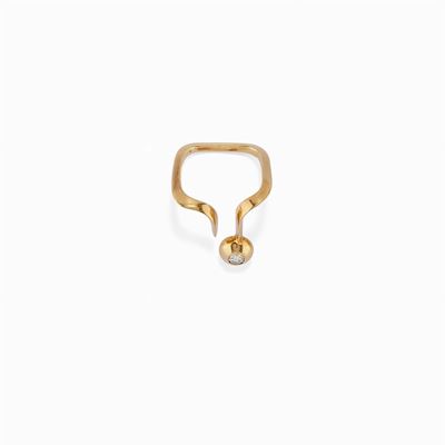 Anello in Oro 18k e Diamante