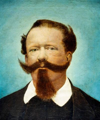Autore sconosciuto, Ritratto del Re Vittorio Emanuele II, olio su tela