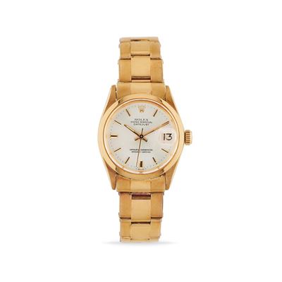 Datejust 6624, orologio automatico in oro 18k, anni '60