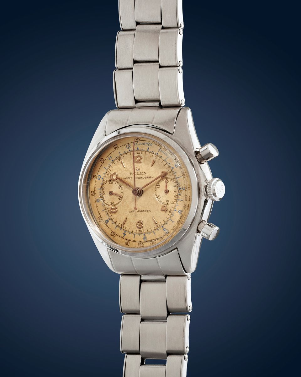 Rolex - Cronografo "monoblocco" 4500, Anni ‘40