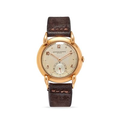 Orologio Solotempo 4361, anni '40, oro rosa 18k