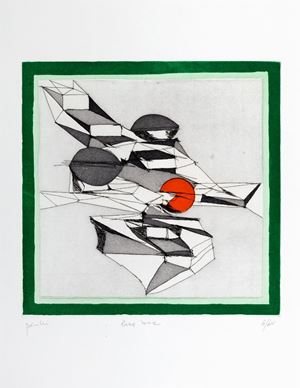 Perilli Achille - Red Moon
