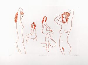 Turcato Giulio - Le parrucche