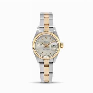 A steel and gold Rolex lady's wristwatch
