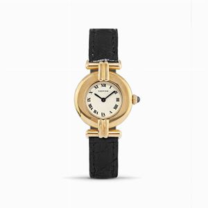 A 18K yellow gold Cartier Lady Colisee