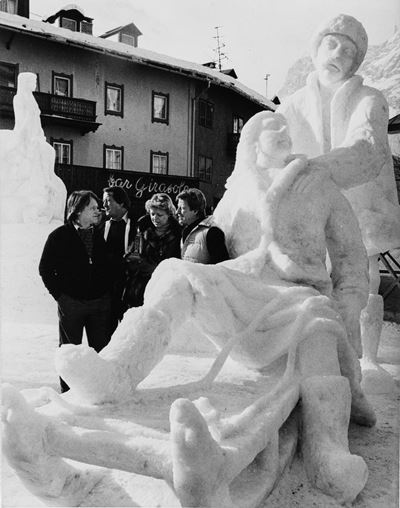Cortina d'Ampezzo - Stampa vintage alla gelatina ai sali d'argento