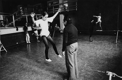 Parigi, scuola nazionale del circo, stampa vintage alla gelatina ai sali d'argento