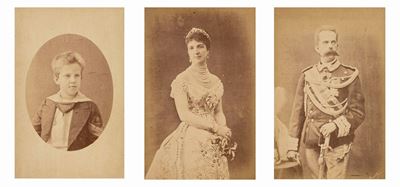 Famiglia Reale, Re Umberto I, Regina Margherita, Re Vittorio Emanuele III