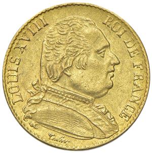 FRANCIA. Luigi XVIII (Prima Restaurazione, 1814-1815)