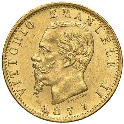 Regno D'italia. Vittorio Emanuele II (1861-1878)