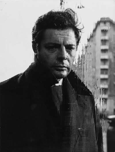 Marcello Mastroianni in "cronaca Familiare"