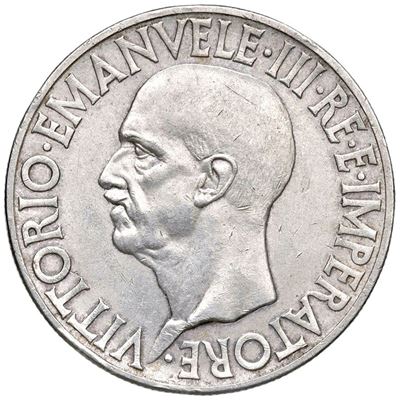 REGNO D'ITALIA, Vittorio Emanuele III, 20 lire 1936, Impero