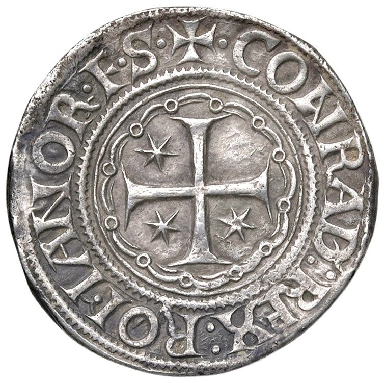 GENOVA, Testone da 20 soldi con effigie di Gian Galeazzo Maria Sforza (1488-1494)